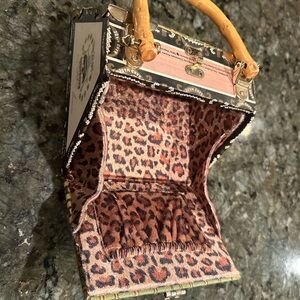 Vintage cigar box purse